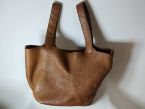 補修後のエルメスのバッグ ピコタン