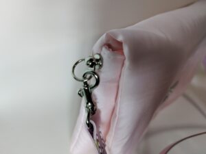 リメイク後のディオールポーチのサイド部分