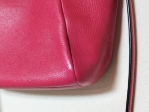 補修後のバッグコーナー部分