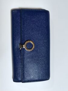 補修後のブルガリの財布