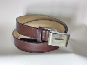 革交換後のベルト