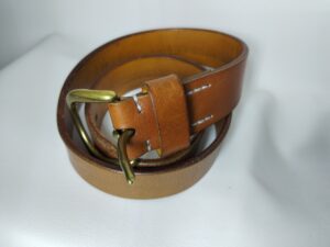 縫製補修後のレッドウィングのベルト