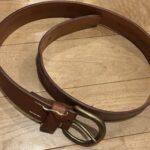 縫製の切れたレッドウィングのベルト