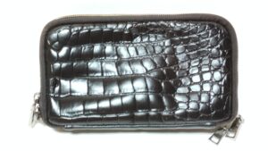 染め直し後のクロコダイルレザーの長財布