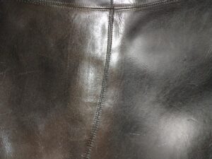 縫製修理後のバタフライチェアのステッチ