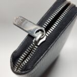 修理前のルイ・ヴィトンエピ長財布の閉まらなくなったファスナー