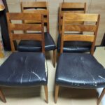 修理前のカリモクダイニングチェア