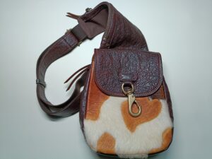 修理後のハラコのリュック