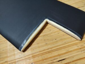 修理前のキャンピングカーのシート