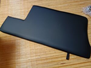 修理後のキャンピングカーのシート