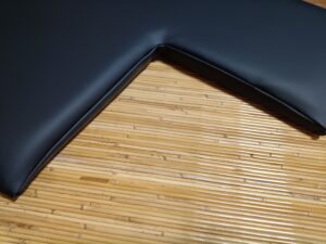 張替え後のキャンピングカーのシート