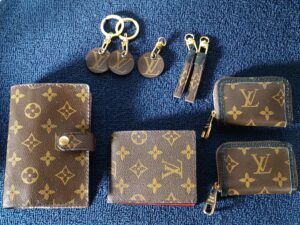 リメイク後の革小物