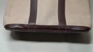 修理後のエルメスガーデンパーティ角部分の別アングル