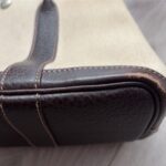 修理前のエルメスガーデンパーティの角スレ