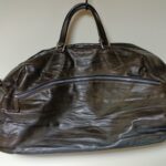 修理前のダニエル＆ボブのボストンバッグ