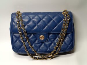 【バッグ修理】チェーンショルダーベルトの傷んだ革巻きを交換して綺麗に！