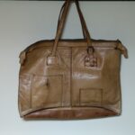 リメイク前の革のバッグ