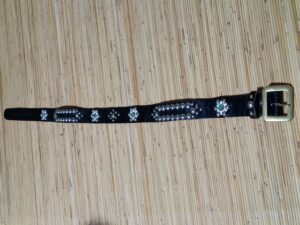 革交換修理後のスタッズベルト