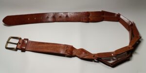 修理後の革ベルト