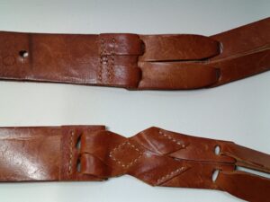 革の切れ修理後のベルト
