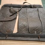 修理前のラジエーターカバーの紐の劣化