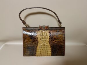 リメイク前のクロコダイルレザーバッグ