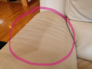 クリーニング前後がわかる写真