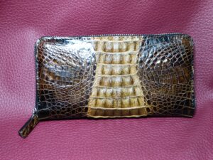 バッグからリメイクした財布