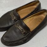 メンテナンス前のバリーのローファー